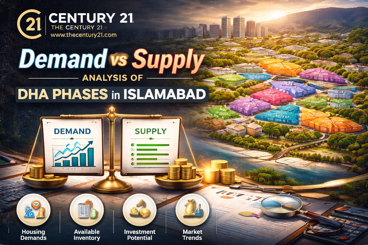Demand vs Supply Analysis of DHA Phases in Islamabad