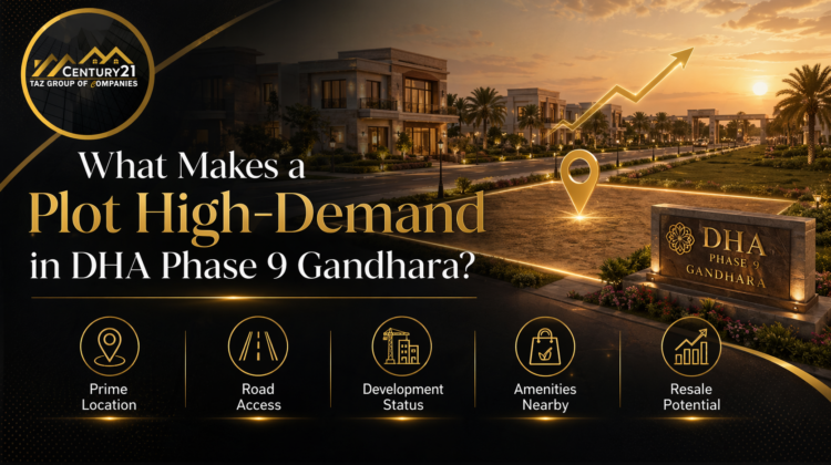 What Makes a Plot High-Demand in DHA Phase 9 Gandhara?